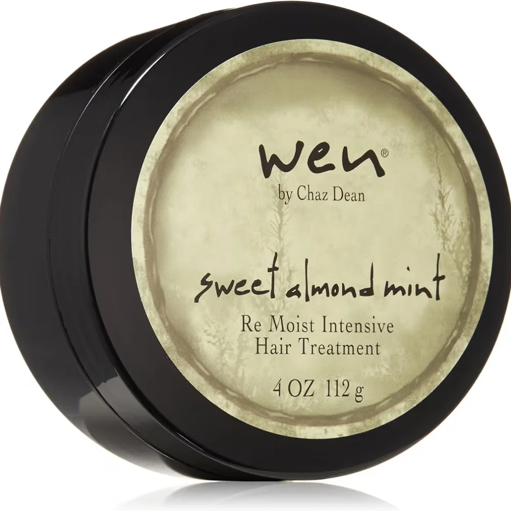 WEN by Chaz Dean Sweet Almond Mint Re Moist Hair Treatment, 4 oz